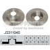 J3311040 NIPPARTS Тормозной диск