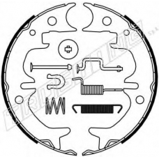115.316K TRUSTING Комплект тормозных колодок, стояночная тормозная с