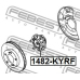 1482-KYRF FEBEST Ступица колеса
