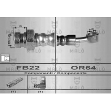 80026 Malo Тормозной шланг