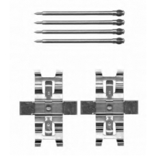 MBA1805 MINTEX Комплектующие, колодки дискового тормоза