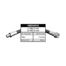 HBS4816 QUINTON HAZELL Тормозной шланг