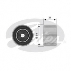 T42172 GATES Паразитный / ведущий ролик, зубчатый ремень