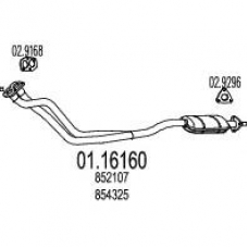 01.16160 MTS Труба выхлопного газа