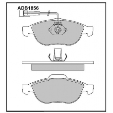 ADB1856 Allied Nippon Тормозные колодки