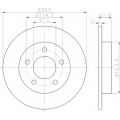 8DD 355 110-901 HELLA PAGID Тормозной диск