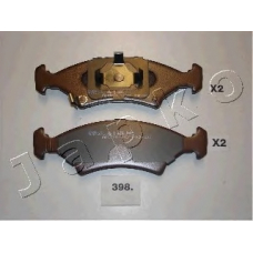 50398 JAPKO Комплект тормозных колодок, дисковый тормоз