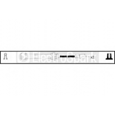 OEK509 STANDARD Комплект проводов зажигания