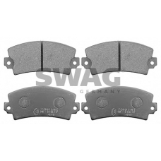 60 11 6179 SWAG Комплект тормозных колодок, дисковый тормоз