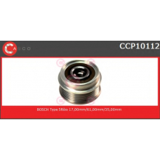 CCP10112 CASCO Ременный шкив, генератор
