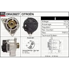 DRA3627 DELCO REMY Генератор
