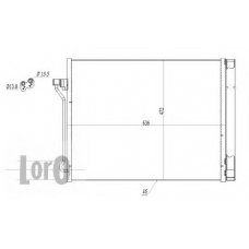 004-016-0010 LORO Конденсатор, кондиционер