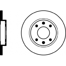 52516 PAGID Тормозной диск