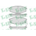 05P375 LPR Комплект тормозных колодок, дисковый тормоз