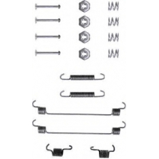 8DZ 355 200-091 HELLA PAGID Комплектующие, тормозная колодка