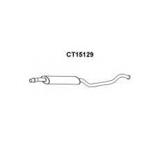 CT15129 VENEPORTE Средний глушитель выхлопных газов