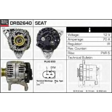 DRB2640 DELCO REMY Генератор