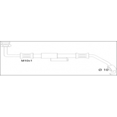 G1903.78 WOKING Тормозной шланг