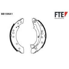BB1306A1 FTE Комплект тормозных колодок