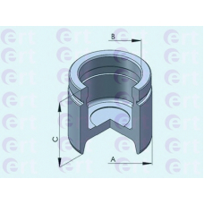 150594-C ERT Поршень, корпус скобы тормоза