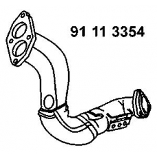 91 11 3354 EBERSPACHER Труба выхлопного газа