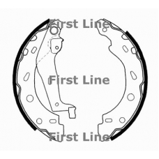 FBS643 FIRST LINE Комплект тормозных колодок