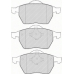 FSL1167 FERODO Комплект тормозных колодок, дисковый тормоз