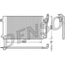 DCN10026 DENSO Конденсатор, кондиционер