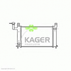 31-0234 KAGER Радиатор, охлаждение двигателя