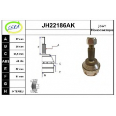 JH22186AK SERA Шарнирный комплект, приводной вал