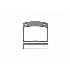 0083.10 QUINTON HAZELL Комплект тормозных колодок, дисковый тормоз