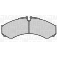 363916060526 MAGNETI MARELLI Комплект тормозных колодок, дисковый тормоз