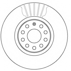 562387BC BENDIX Тормозной диск