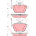 GDB1315 TRW Комплект тормозных колодок, дисковый тормоз
