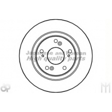 0993-4204 ASHUKI Тормозной диск