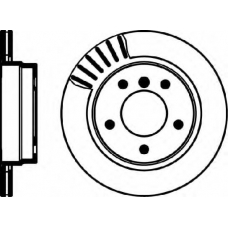 MDC1053 MINTEX Тормозной диск