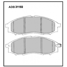 ADB31193 Allied Nippon Тормозные колодки