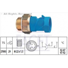 7.5681 FACET Термовыключатель, вентилятор радиатора