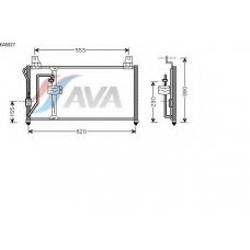 KA5027 AVA Конденсатор, кондиционер