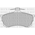 BBP1463 BORG & BECK Комплект тормозных колодок, дисковый тормоз