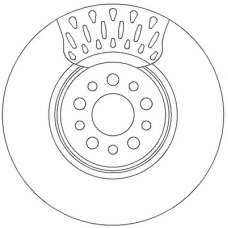 562394BC BENDIX Тормозной диск