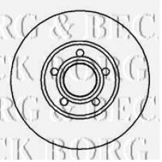 BBD4948 BORG & BECK Тормозной диск