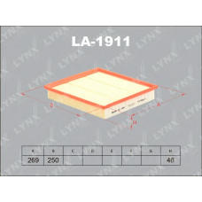 LA1911 LYNX Фильтр воздушный