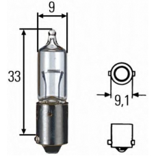 8GH 002 473-191 HELLA Лампа накаливания, стояночные огни / габаритные фо