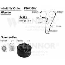 F904321V FLENNOR Комплект ремня грм