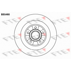BS5468 FTE Тормозной диск