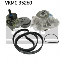 VKMC 35260 SKF Водяной насос + комплект ручейковых ремней
