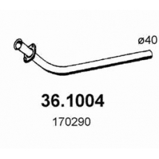 36.1004 ASSO Труба выхлопного газа