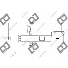 DS1403GS DJ PARTS Амортизатор