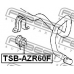 TSB-AZR60F FEBEST Опора, стабилизатор
